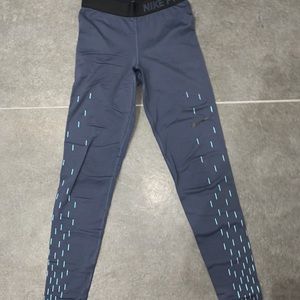 NIKE blue tight fit leggings